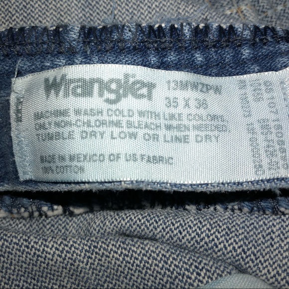 Sz 35 x 36 (13MWZPW) Wrangler Jeans - Picture 2 of 5